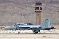 166466 @ KLSV - United States Navy - Boeing F/A-18F Super Hornet - Aviation Nation 2006 - by Brad Campbell