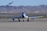 N186AM @ KLSV - Air Museum - Chino, California / 1952 North American/Sharpe F86F Sabre - Aviation Nation 2006 - by Brad Campbell