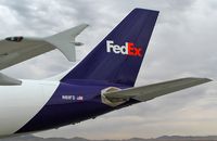 N811FD @ KLSV - Yes, FedEx was represented at Aviation Nation 2006! - by Brad Campbell