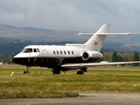 G-DCTA @ EGPF - HS125-800B/Glasgow - by Ian Woodcock