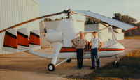 N6137S @ FIO - John Potter (on left) was the instructor at Farrington Park - by W. Chisholm