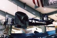 N4802X @ NPA - F4U-4 97142 at the National Museum of Naval Aviation - by Glenn E. Chatfield