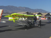 UNKNOWN @ SZP - M-Squared BREESE 2 Ultralight, Rotax 503 2 cylinder two-stroke 52 Hp, preflight-fuel check - by Doug Robertson