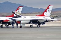 UNKNOWN @ KLSV - USAF Thunderbirds - Aviation Nation 2006 - by Brad Campbell