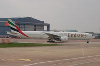 A6-EBD @ EGCC - Emirates - Taxiing - by David Burrell