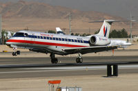 N828AE @ KLAS - American Eagle Airlines / 2002 Embraer EMB-135KL