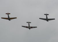 N98RJ @ LAL - T-6 Formation - by Florida Metal