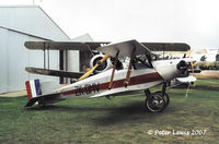 ZK-BMV @ NZBM - built 1932-1940, still flying with a 40hp Bristol Cherub, taken 2003 with a Sopwith Camel in the background - by Peter Lewis