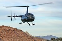 N7510N @ RRHP - Shining Star Helicopters - Las Vegas, Nevada / 2006 Robinson Helicopter Company R44 II - Red Rock Canyon in the background. - by Brad Campbell