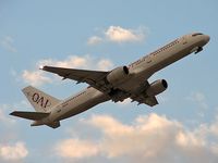 N549AX @ KLAS - Omni Air International / Boeing 757-23A