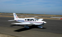N4334V @ SQL - Bel Air (titles) Piper PA-28-181 @ San Carlos, CA - by Steve Nation