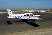 N4334V @ SQL - Bel Air (titles) Piper PA-28-181 @ San Carlos, CA - by Steve Nation