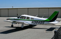 N38495 @ SQL - Angel Planes 1977 Piper PA-28R-201T @ San Carlos, CA - by Steve Nation