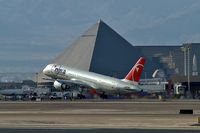 N523US @ KLAS - Northwest Airlines / 1987 Boeing 757-251 - by Brad Campbell