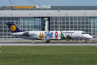D-ACJH @ EDDM - CRJ of Lufthansa in special livery. - by Stefan Rockenbauer