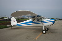 N2180V @ KRFD - Cessna 140 - by Mark Pasqualino