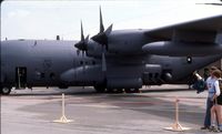 53-3129 @ ORD - AC-130A at Air National Guard ramp during open house - by Glenn E. Chatfield