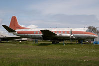CF-THG @ CYYJ - ex Air Canada Vickers 700 Viscount