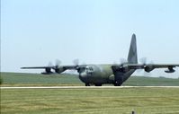 54-1636 @ ARR - C-130A on Runway 27 - by Glenn E. Chatfield