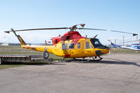 146493 @ CYYC - Canadian Air Force Bell 412 - by Yakfreak - VAP