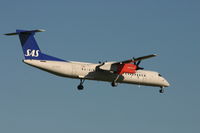 LN-RDD @ BRU - flight SK1591 is descending to rwy 02 - by Daniel Vanderauwera