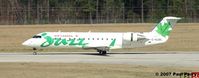 C-GJZL @ RDU - The green maple leaf sure sticks out.  So used to red