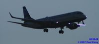 N239JB @ RDU - Blissfully Blue coming in to Raleigh - by Paul Perry