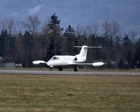 C-FSYO @ YXX - 1973 Learjet 25B - by Guy Pambrun