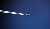 UNKNOWN @ KFTG - Southwest Airliner at FL 320 - by John Little