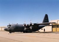 70-1262 @ CID - C-130E on the Piedmont FBO ramp - by Glenn E. Chatfield