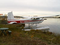 N7789A @ LHD - Cessna 180A/Anchorage-Lake Hood - by Ian Woodcock