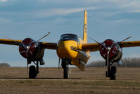 C-GWLT @ CYQF - Air Spray Douglas A26 - by Yakfreak - VAP