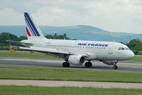 F-GRHL @ EGCC - Air France - Taxiing - by David Burrell