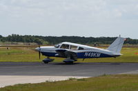 N49KM @ LAL - PA28-180
