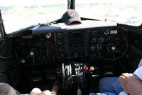 N143D @ LAL - DC-3 cockpit - by Florida Metal