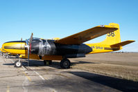 C-FAGO @ CYQF - Air Spray Douglas A26 - by Yakfreak - VAP
