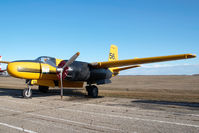 C-FOVC @ CYQF - Air Spray Douglas A26 - by Yakfreak - VAP