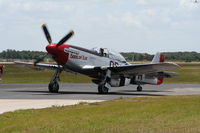 N351DM @ LAL - P-51D - by Florida Metal