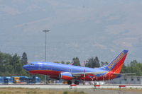 N488WN @ KSJC - Boeing 737-700 - by Mark Pasqualino