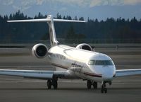 N604QX @ KSEA - Evening arrival at Seatac - by Sergey Kustov