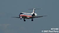 N731BE @ RDU - Busy place for American birds - by Paul Perry