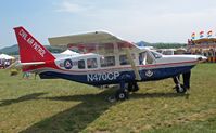 N470CP @ LSE - On display at the Deke Slayton Airfest in La Crosse, WI - by Timothy Aanerud