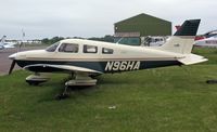 N96HA @ ANE - 1996 Piper PA-28-181, c/n 2843061, Parked at Anoka County - by Timothy Aanerud
