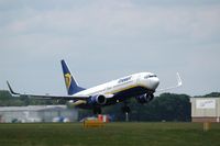 EI-CST @ BOH - RYANAIR 737-8AS - by Patrick Clements