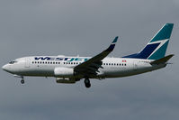 C-FWBX @ CYVR - Westjet Boeing 737-700 - by Yakfreak - VAP