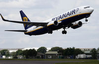 EI-DPB @ BOH - RYANAIR 737 - by barry quince