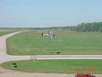 N3645F @ KMWA - Flyby of MWA Tower on airshow Sunday - by Daniel J. Melton