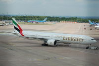 A6-EBF @ EGCC - Emirates - by David Burrell
