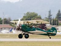 N8877 @ WVI - Arriving at Watsonville Fly-in - by Mike Madrid