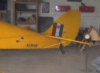 N5994M @ SZP - 1942 DeHavilland DH 82C TIGER MOTH, DH Gipsy Major 1C 142 Hp, tail data logo - by Doug Robertson